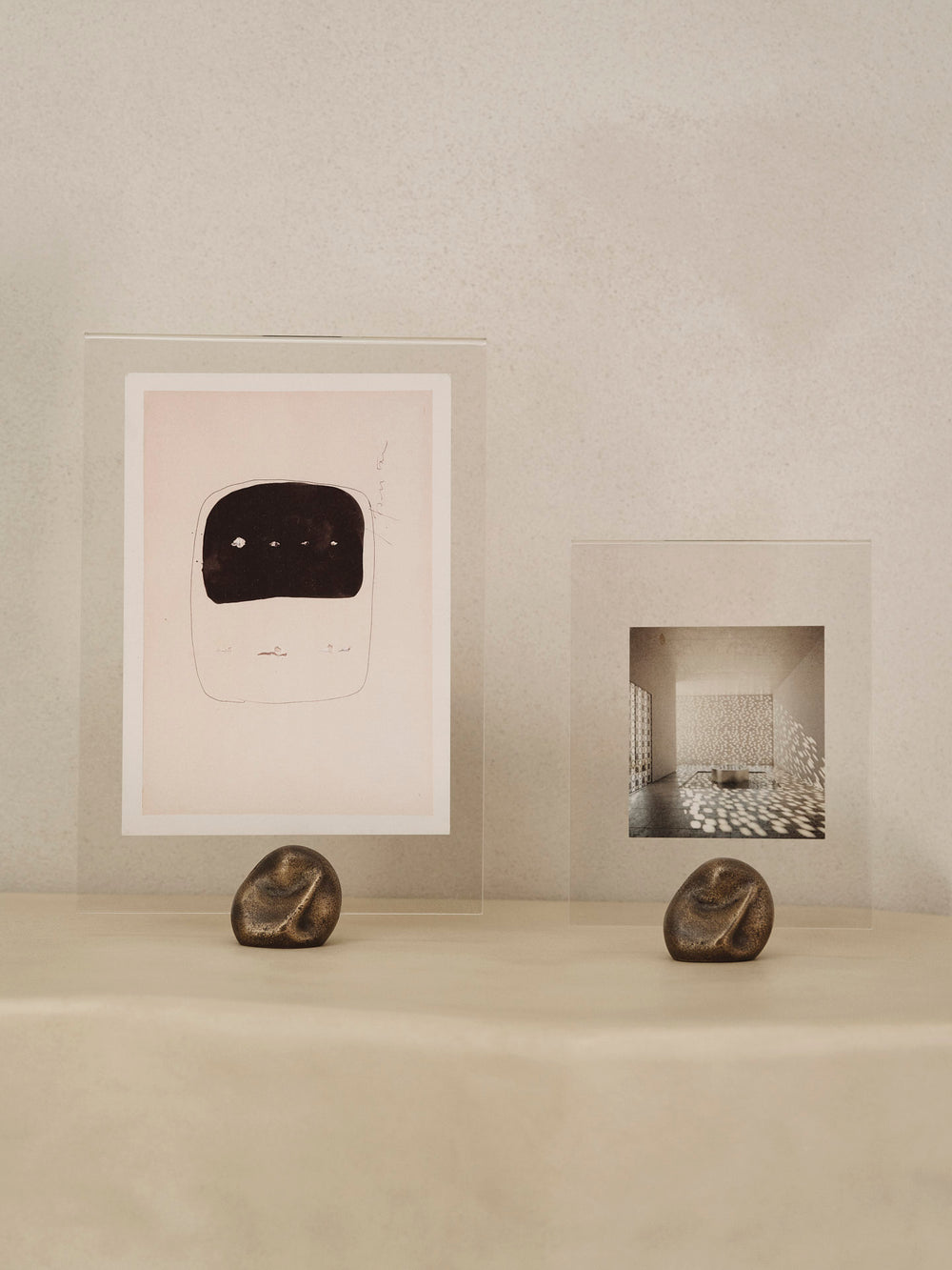 FERM LIVING Telaio in ghiaia A6 Ottone Anticato