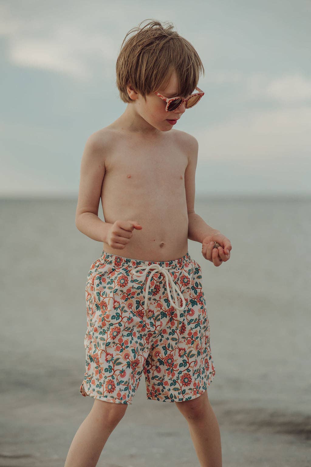 GRECH & CO Pantaloncini da bagno | UPF + riciclati - In Fiore