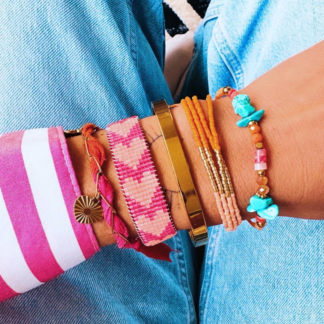 Bazou Piccolo bracciale rettangolare