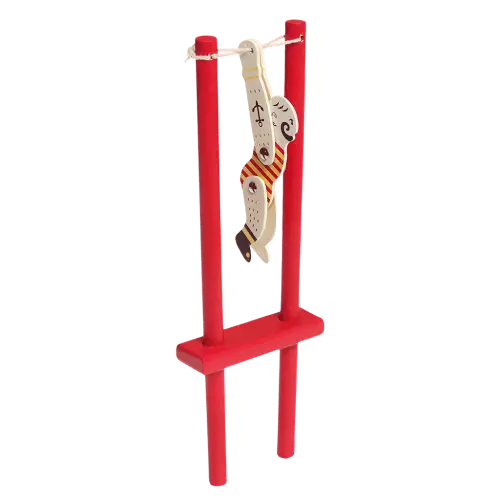 Rex London - Giocattolo acrobatico in legno - Mr Muscular