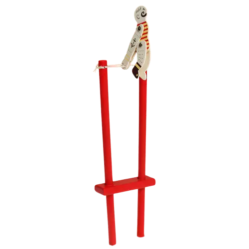 Rex London - Giocattolo acrobatico in legno - Mr Muscular