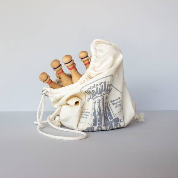 Wooden Story Sp. z o.o. Set da bowling rosso