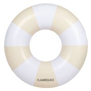 Flamingueo Ciambella gonfiabile beige grande