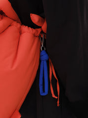 Ölend Backpacks Portachiavi Puffy: Blu Cobalto