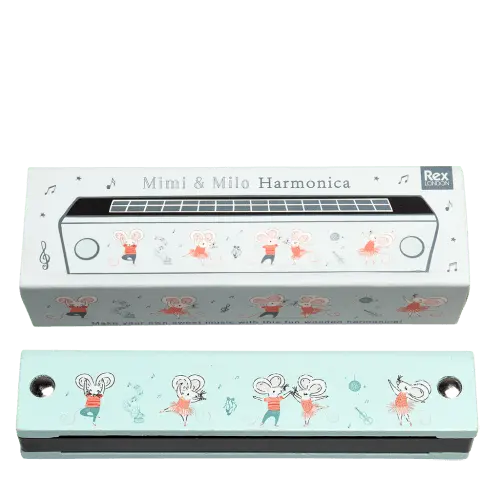 Rex London - Armonica a bocca in legno per bambini