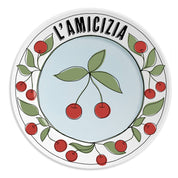 ilaria.i L'AMICIZIA - Piatto in porcellana con scritta