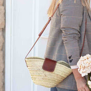 The Code BORSA A TRACOLLA URBANA MARRONE