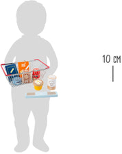 small foot Set di generi alimentari in cestino della spesa « fresh »