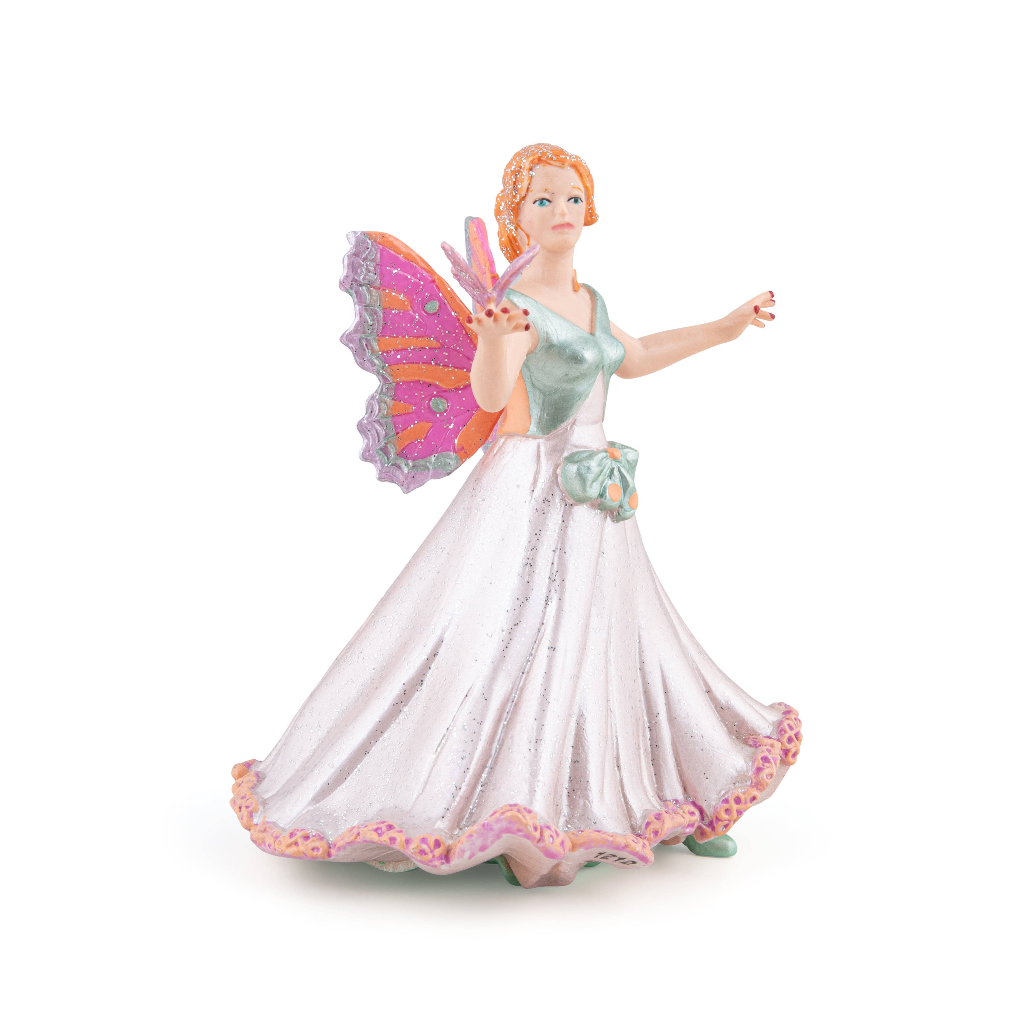 Papo Statuina elfa farfalla rosa