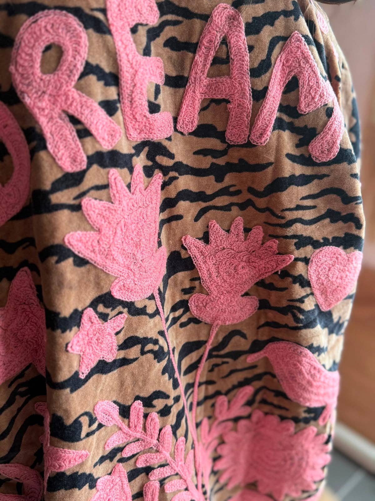 TOUT - Giacca Dream Tigre rosa