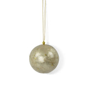 Kinta Palla di Natale con cappuccio, pois e dettagli dorati, 6 cm: Blu Sera