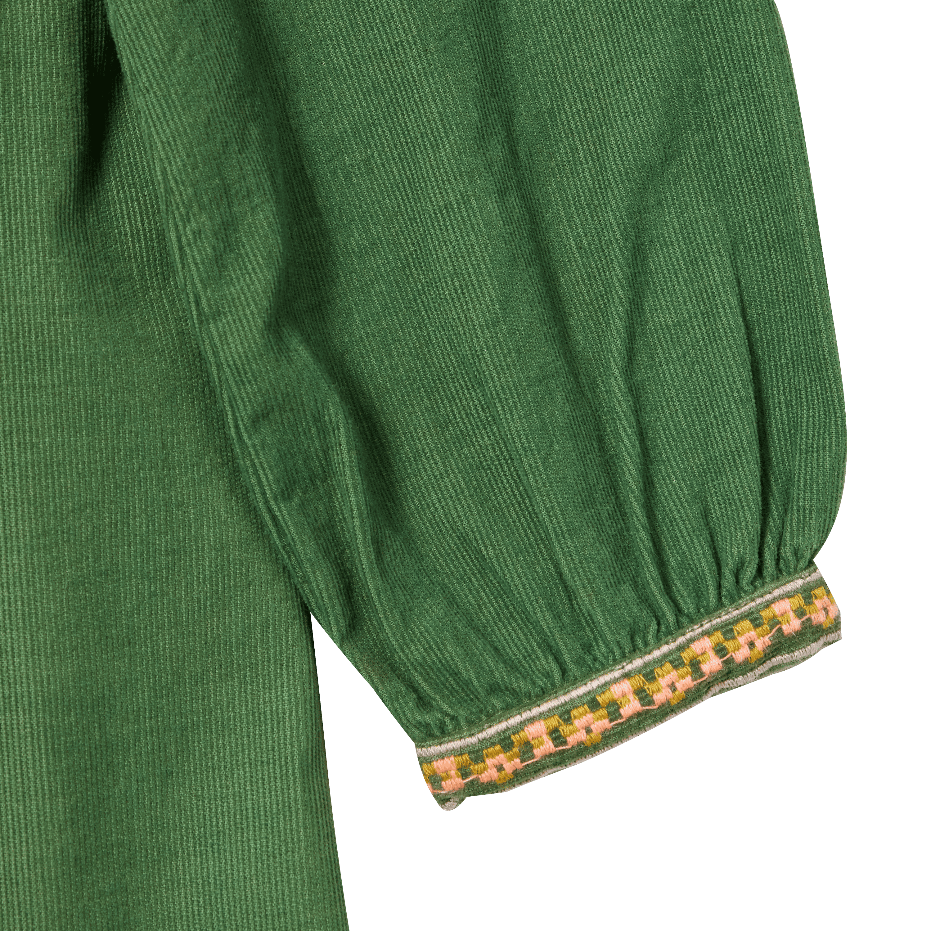 Bonheur du Jour Abito in velluto - Ninette Verde Lichene