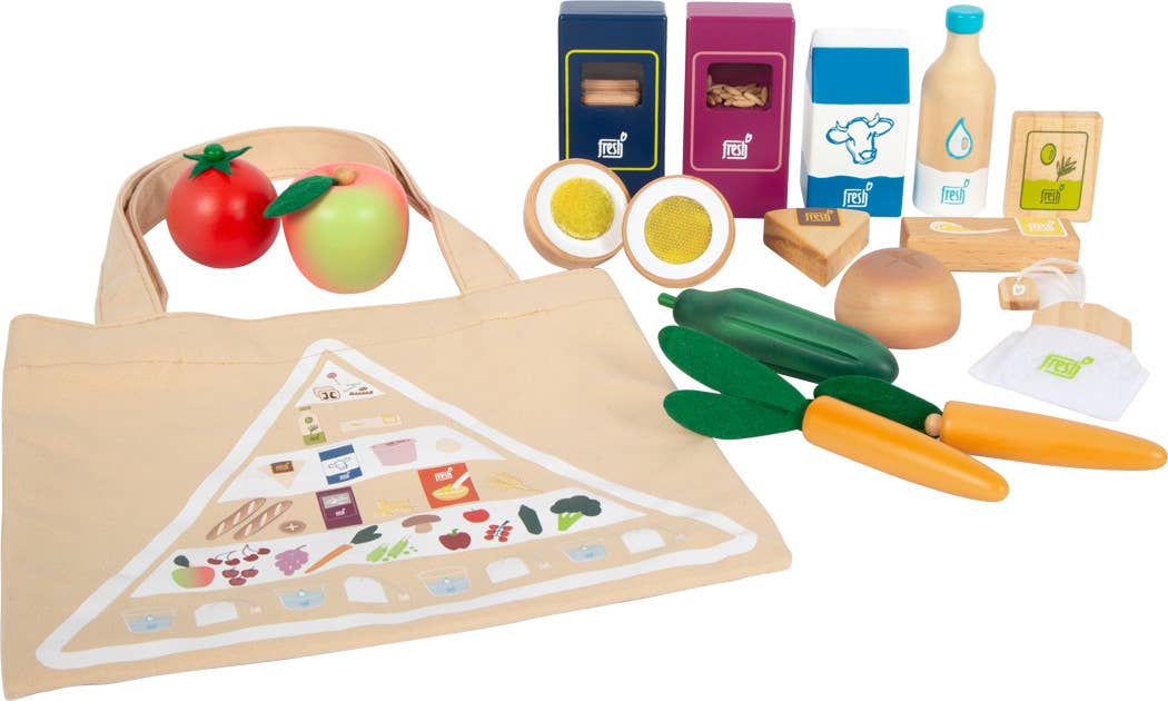 small foot Set di alimenti vegetariani « fresh »