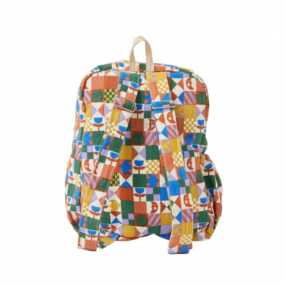 Bonheur du Jour Zaino Biscotto - Patchy Blue