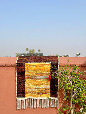 SOUK in the CITY Tappeti Boujad SABRA S: Marrone | giallo