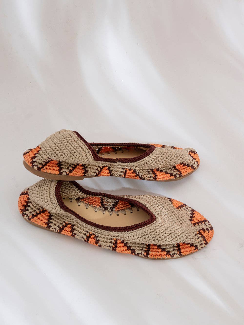 slō Ballerine Terracotta Sun in crochet slō hand made