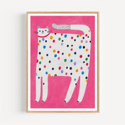 Daria Solak Illustrations Stampa SPOTTED CAT