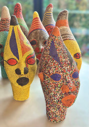SOUK in the CITY Statue Bamileke MEDIUM - nuovo design