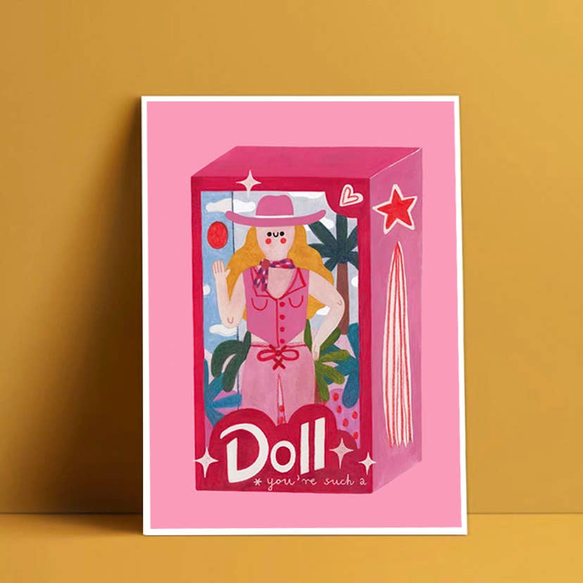 Daria Solak Illustrations Stampa BARBIE