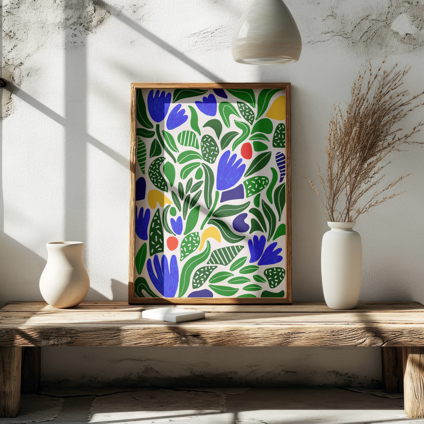 Teresa Rego Stampa d'Arte Fine Green Tulips: A3