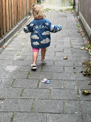 ToutVintage Giacca ricamata in cotone nuvola BAMBINI