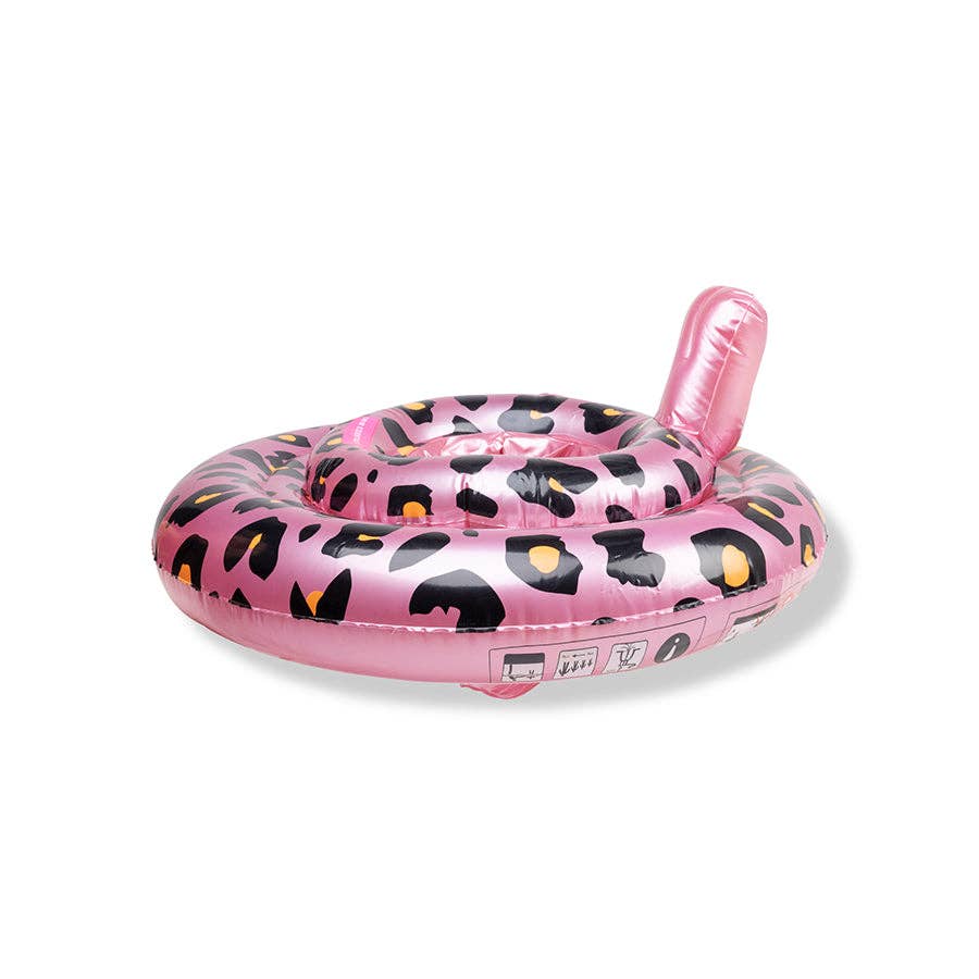 Swim Essentials Salvagente per Bambini - Rosa/Oro - Safari Chic - 0/1 Anni
