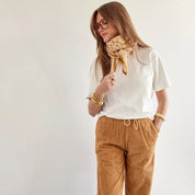 Bonheur du Jour Pantaloni da donna in velluto - Spezia