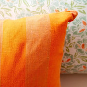 Bonheur du Jour Fodera per cuscino - Strisce Arancione
