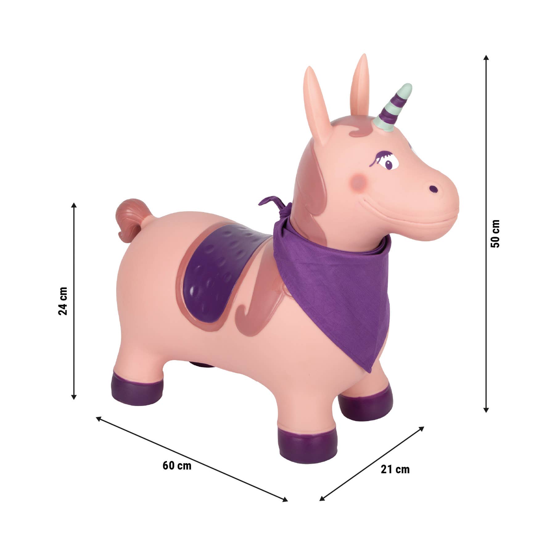 Small foot Unicorno saltellante | Giocattolo da salto | Plastica