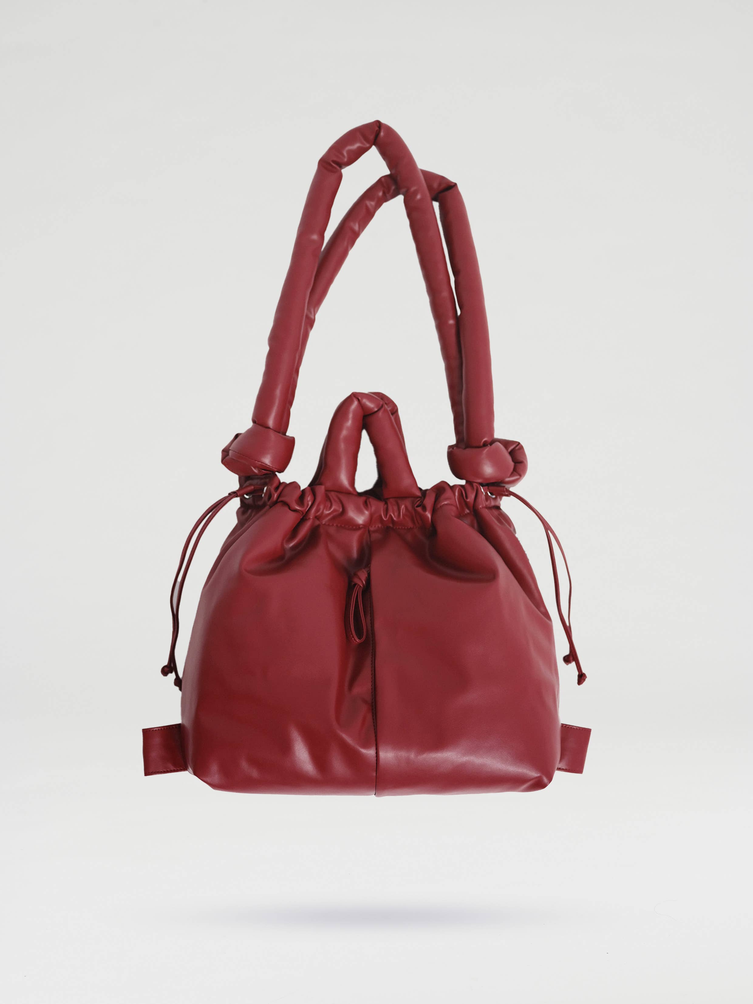 Ölend Backpacks Pelle vegana Ona: Rosso ciliegia