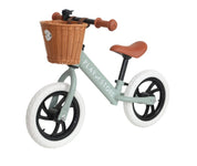 Play and Store Bicicletta senza pedali verde Play and Store per equilibrio