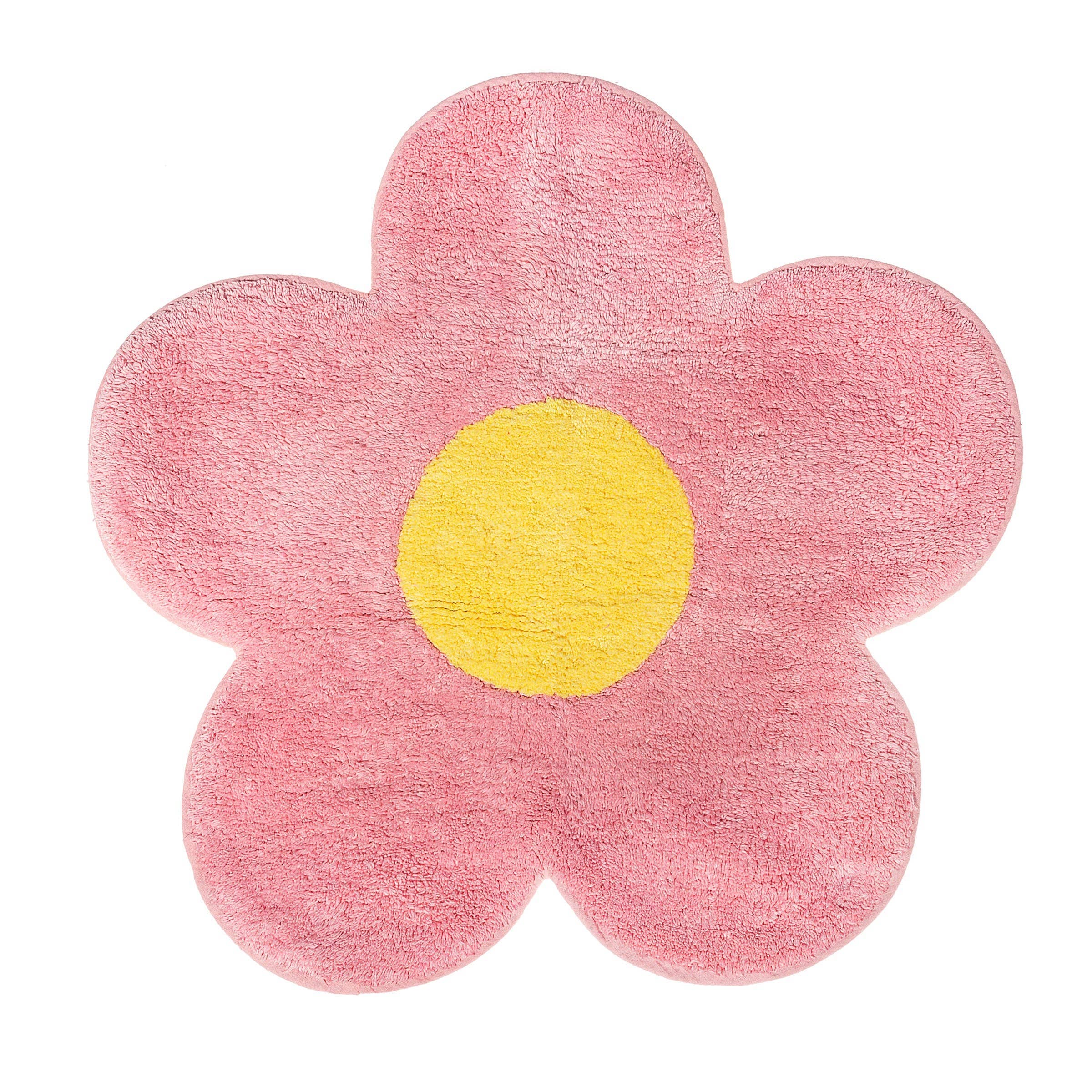 Sass & Belle Europe Tappetino da bagno a forma di fiore