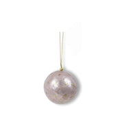 Kinta Palla di Natale con cappuccio, pois e dettagli dorati, 6 cm: Blu Sera