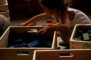 Wooden Story Sp. z o.o. Blocchi caldi nel vassoio - 30 pz