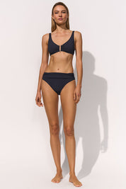MARYAN MEHLHORN BIKINI SLIP BLU NOTTE
