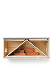 FERM LIVING Casa impilabile Toro Legno Naturale