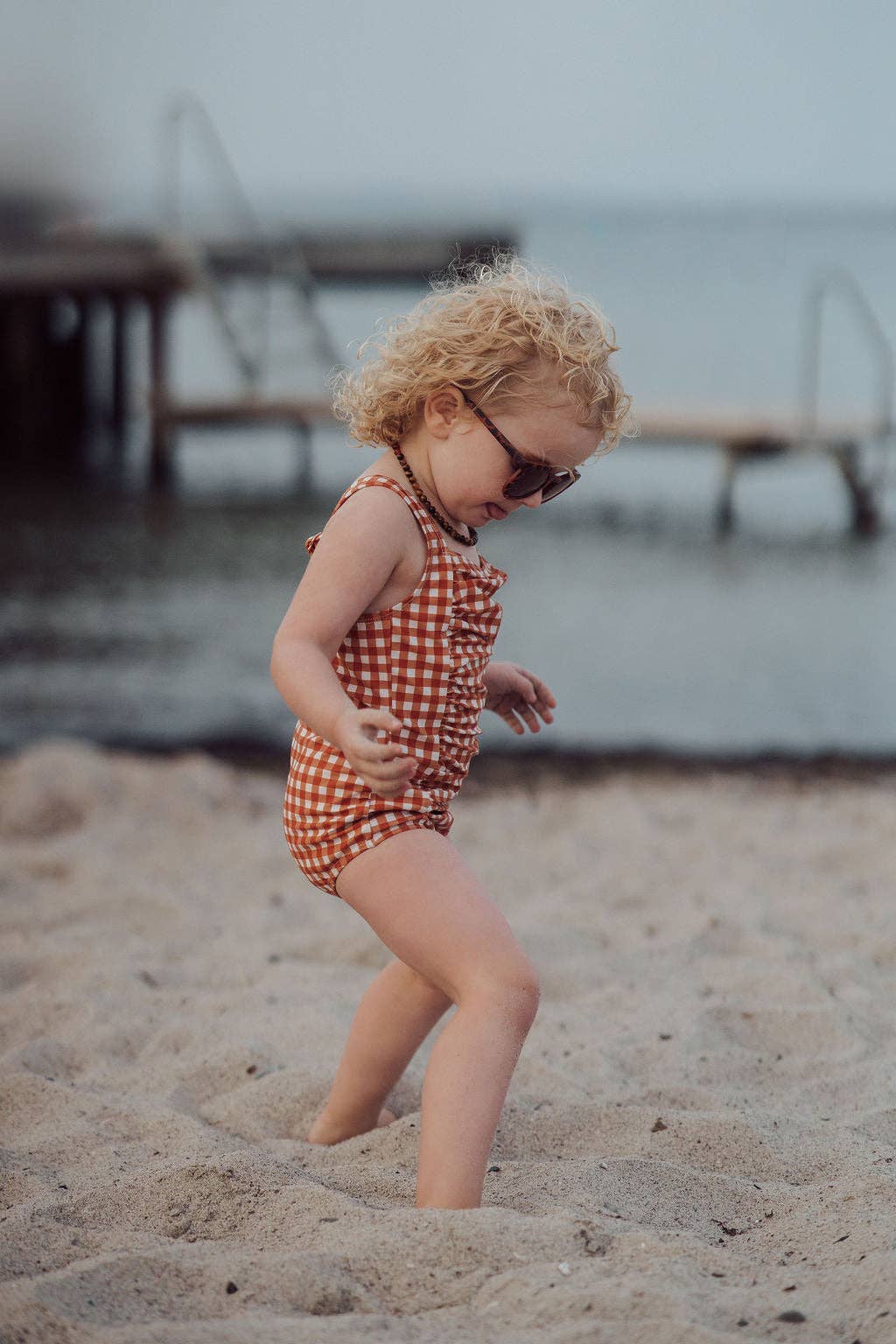 GRECH & CO Costume intero vintage per ragazze