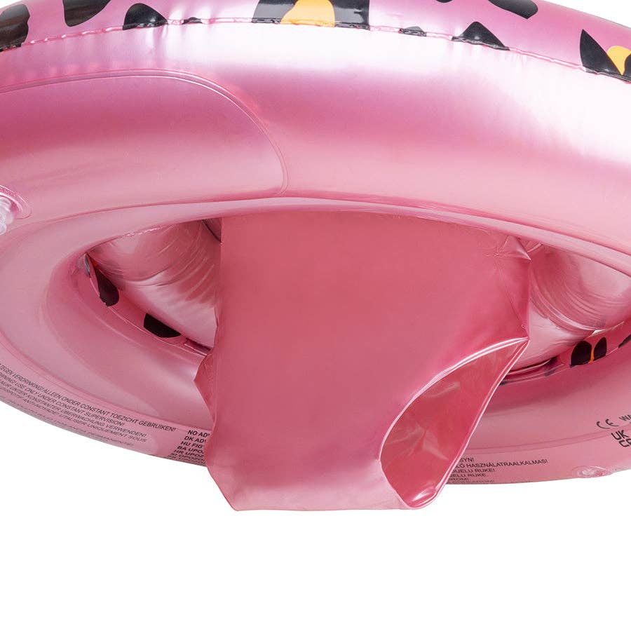 Swim Essentials Salvagente per Bambini - Rosa/Oro - Safari Chic - 0/1 Anni