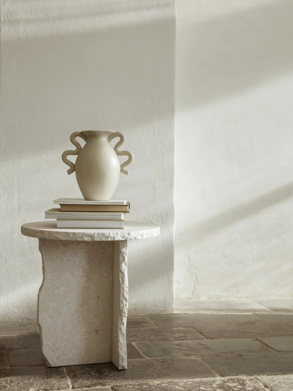FERM LIVING Verso Vaso da tavolo Crema