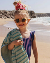 JERA MINI Asciugamano da spiaggia Vague Bleu