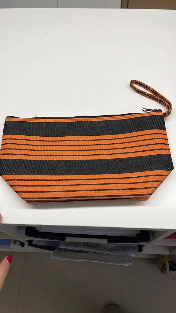 BABACHIC troussette medium  nero/arancio