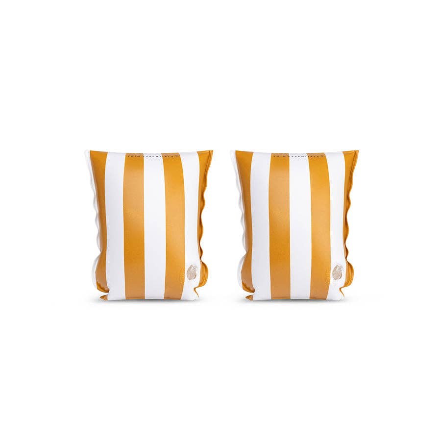 Swim Essentials Fasce da braccio - Marrone/Bianco - Flusso