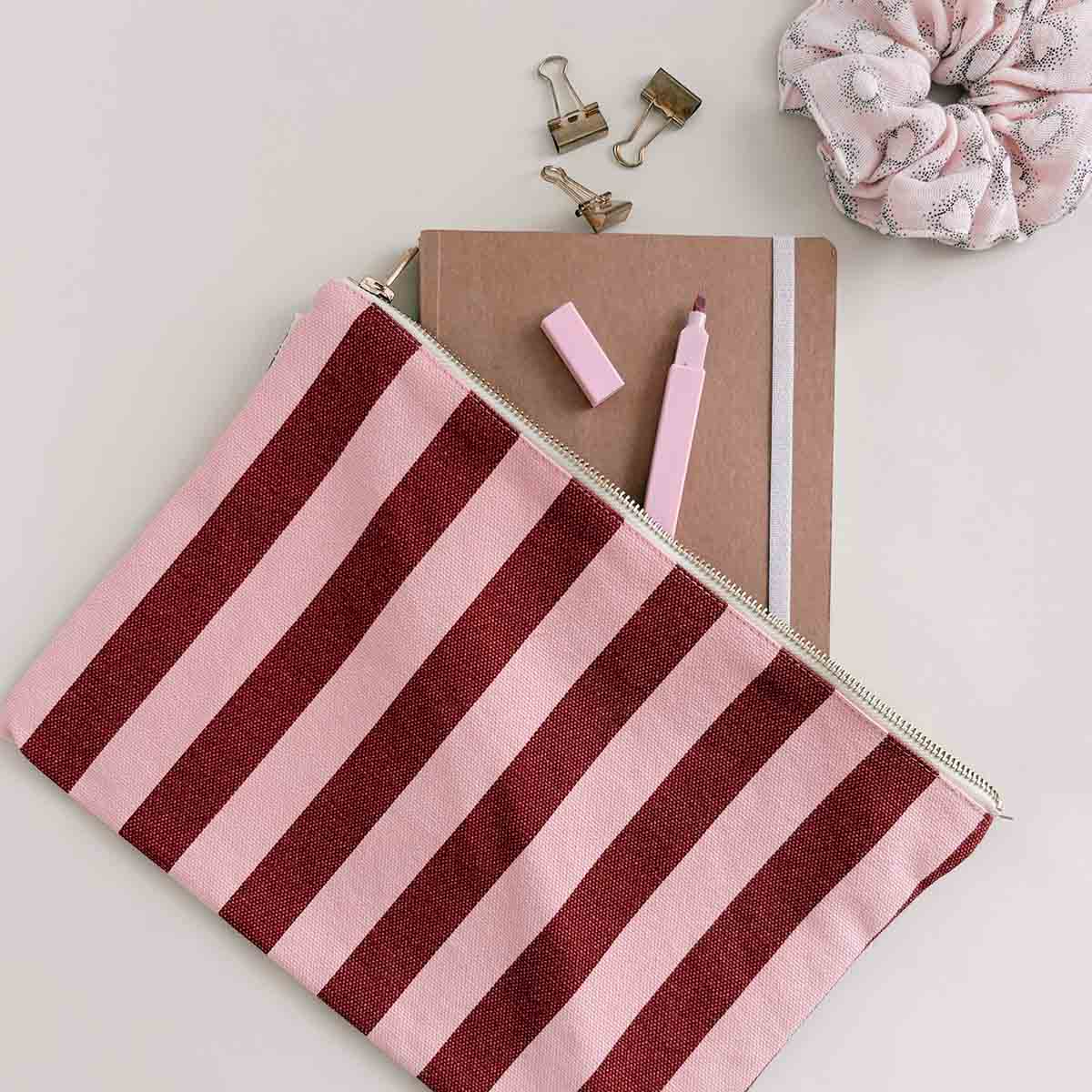 Rose in April POCHETTE LILI RIGA MATTONE / MARSHMALLOW