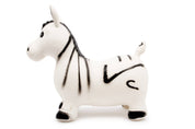 Small foot Zebra saltellante