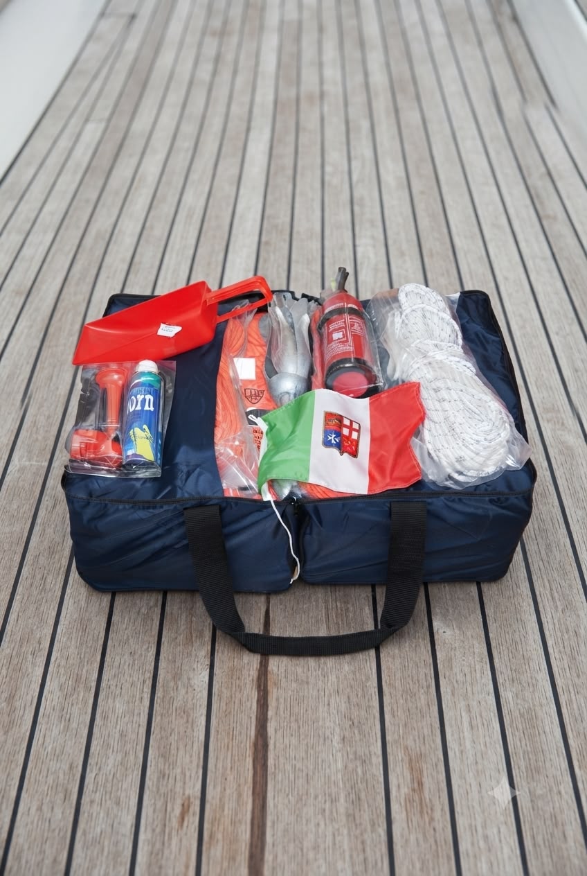 Forniture Nautiche Italiane - BORSA DOTAZIONE 6 PERSONE