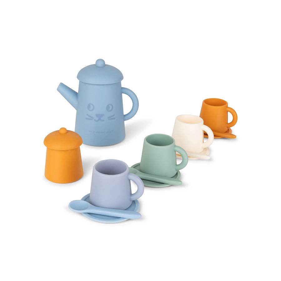 Swim Essentials Set da tè in silicone - Multicolore - Toni puri