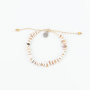 Pineapple Island Bracciale con Perline di Pietra Dune: Toni naturali