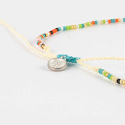 Pineapple Island Collana Girocollo Alila con Perline Delicate: Pastello