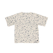 GRECH & CO T-shirt oversize | Jersey di cotone biologico - Floreale scandinavo