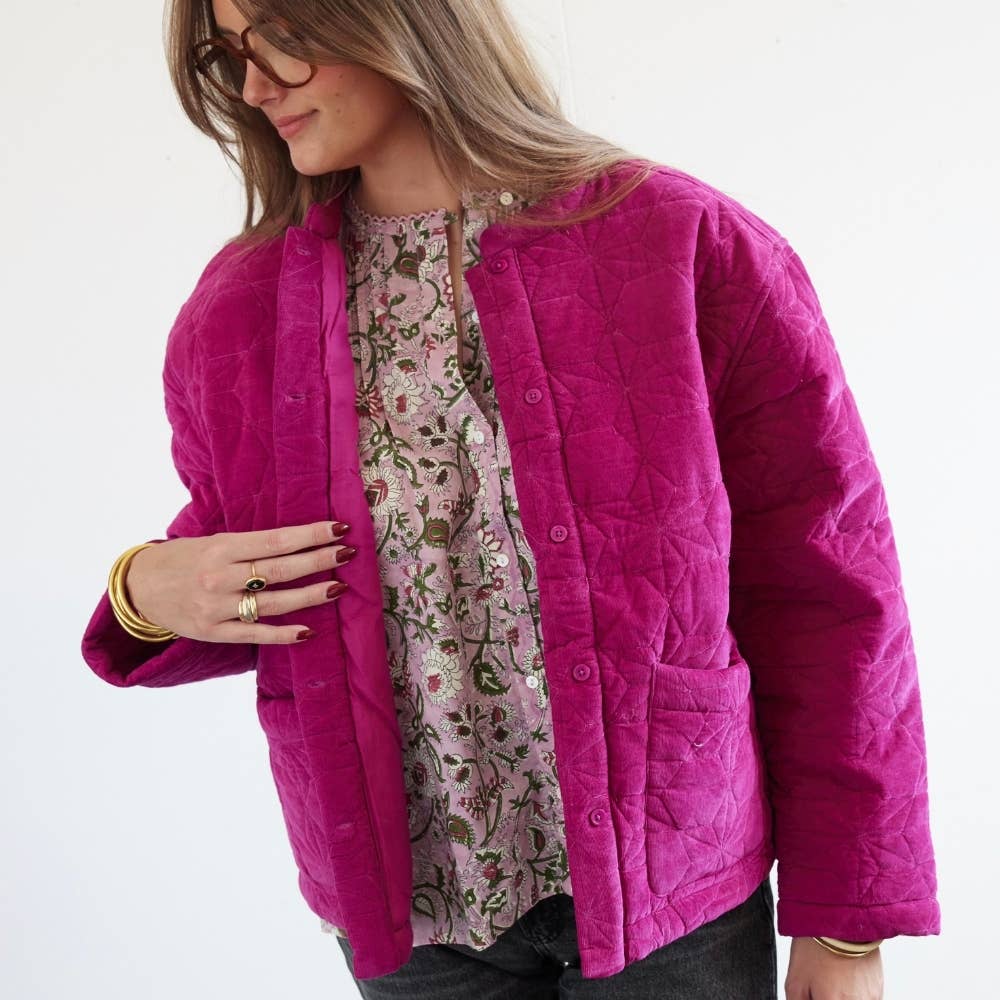 Bonheur du Jour Giacca Harper Cassis